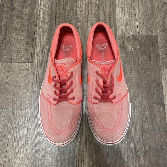 Nike SB Zoom Air Stefan Janoski Skateboarding Shoes – Atomic Red – Size 6 - Picture 4 of 10